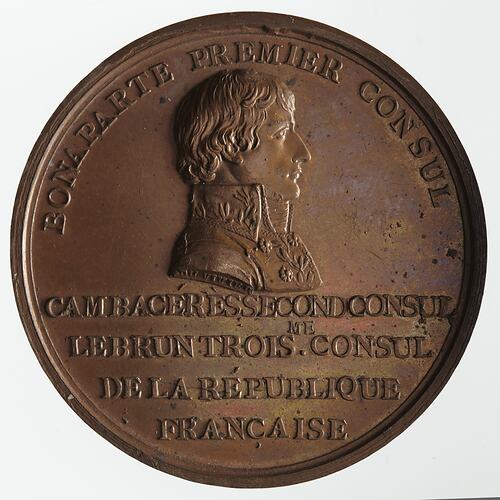 Medal - National Column, Napoleon Bonaparte (Emperor Napoleon I), France, 1800