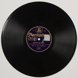 Disk recording - Parlophone, 'What d'ya say?" & "Glad Rag Doll", Raie da Costa, circa 1930