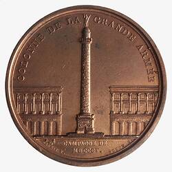 Medal - Column of the Grand Army 1805, Napoleon Bonaparte (Emperor Napoleon I), France, 1806