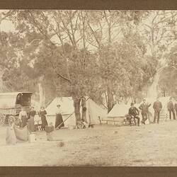 'The Camp', Riddells Creek, January 1911