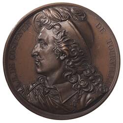 Medal - A.H. de Costentin de Tourville, France, 1823