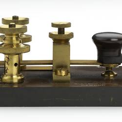 Telegraph Key - Elliott Bros, London, England, 1890s