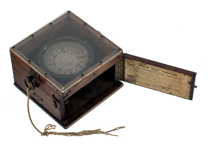 Compass - Kelvin & James White Ltd, Portable Marine Type, Glasgow & London, circa 1910