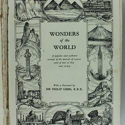 Book - 'Wonders of the World', Hutchinson & Co. Ltd, London
