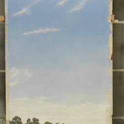 Diorama background painting