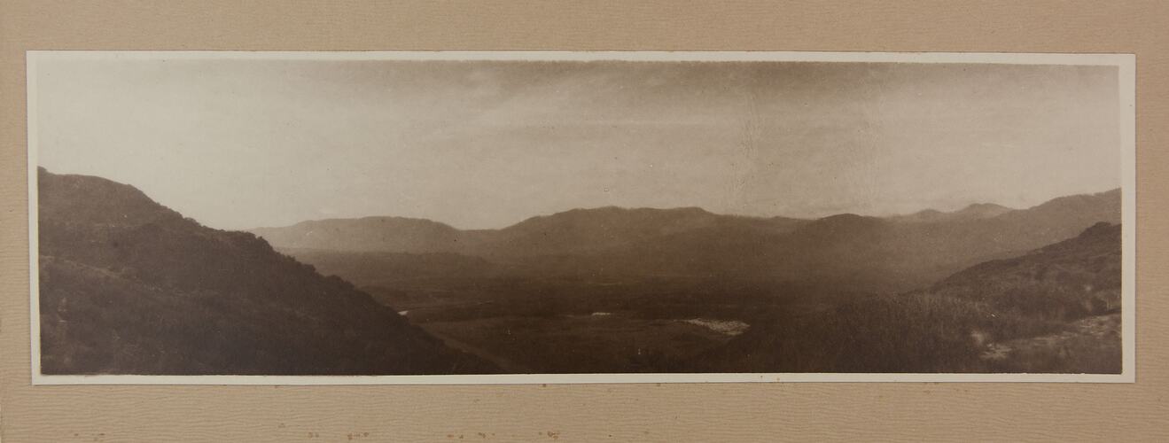Mounted Photograph of Wilson's Promontory by Walter Baldwin Spencer, circa 1910