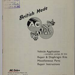 Two small illustrations of vehicle fuel pumps.