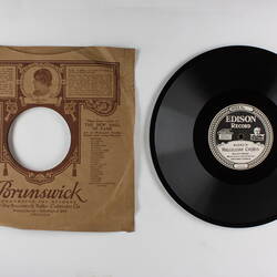 Disc Recording - Edison, Double-Sided, 'Gloria Twelfth Mass' and 'Hallelujah Chorus', Unknown Date