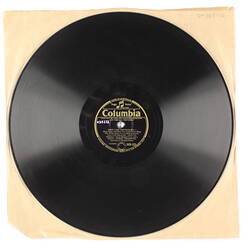 Disc Recording - Columbia, Double-Sided, 'Drury Lane Memories Part 1' & 'Drury Lane Memories Part 2', Unknown Date