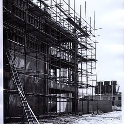 Photograph - Kodak Australasia Pty Ltd, Corner of Building 10 Under Construction, Coburg, 1965-1966