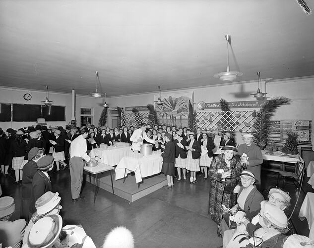 Banana Board, Cooking Demonstration, Melbourne, 18 Nov 1959