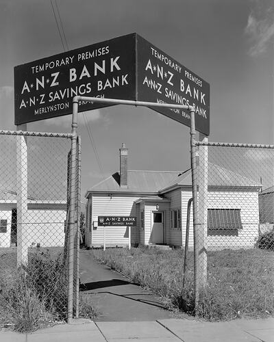 ANZ Bank Temporary Premises, North Coburg, Victoria, 04 Feb 1960