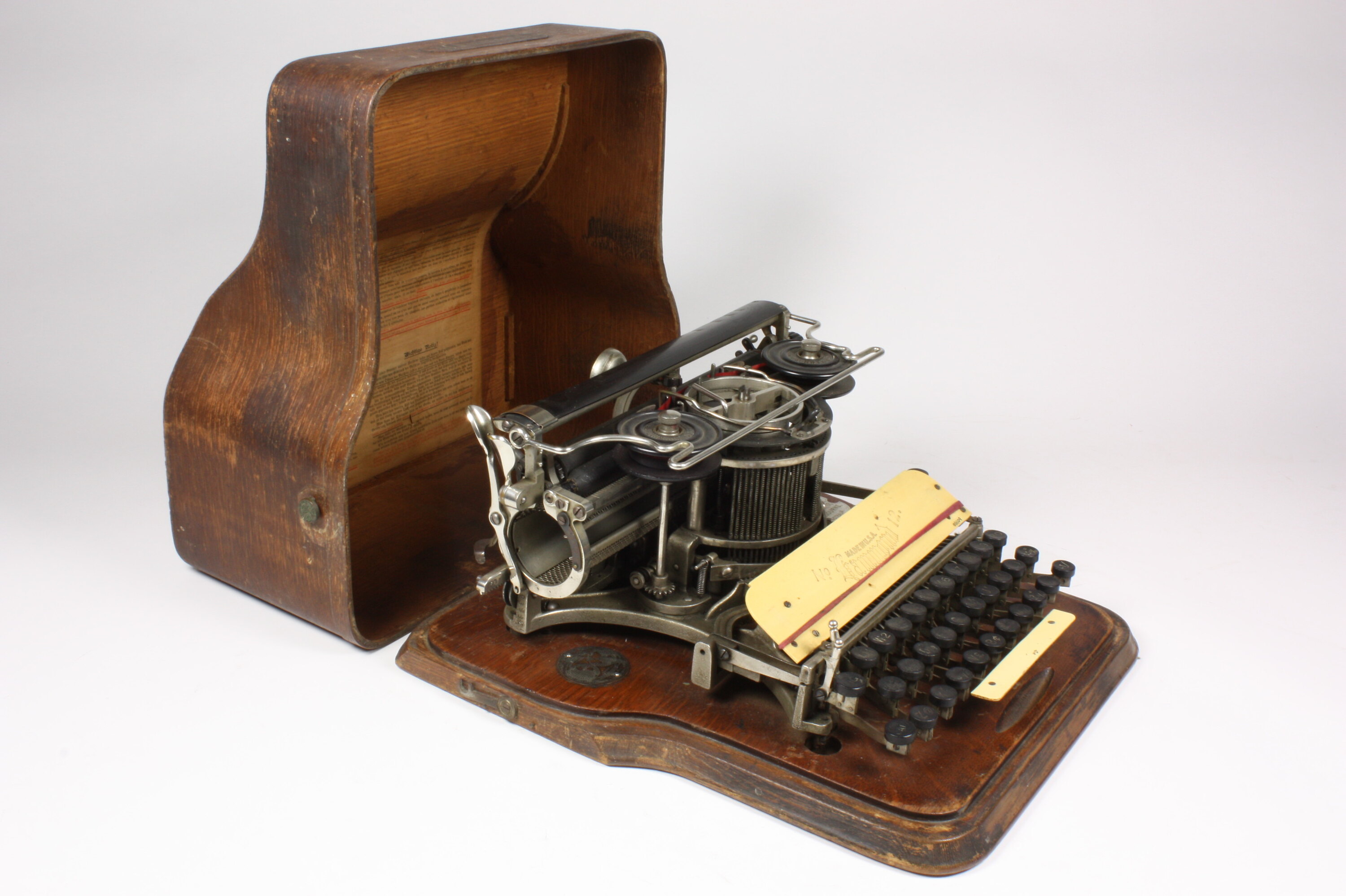 Typewriter - Hammond Typewriter Co., Model 12 , circa 1910