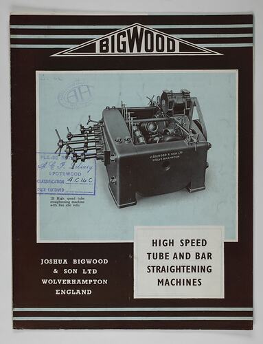 Front cover with photo image and descriptive text.
