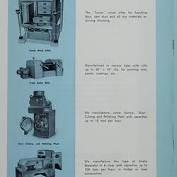 Page with photo images and printed descriptive text.