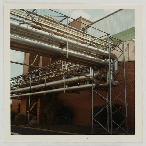 Gantry System Outside Building 2, Kodak Factory, Coburg, circa 1960s