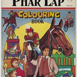 Colouring Book - Budget Books, Phar Lap Motion Picture, 1983