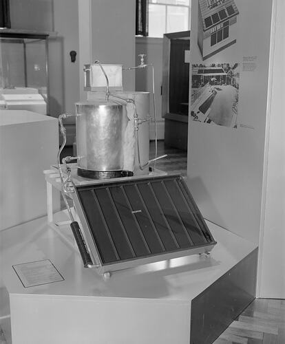 Solar Energy exhibition, Science Museum, Melbourne, 1975