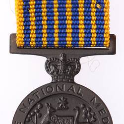Medal Miniature - National Medal, Specimen, Australia, 1975 - Obverse