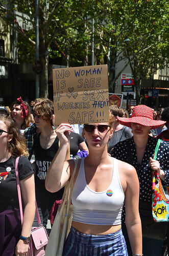 Digital Photograph - Women's March on Melbourne, 21 Jan 2017