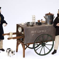 Model - 1850s Melbourne Coffee Vendors Cart, 2000