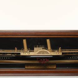 Steam Ship Model - Paddle Steamer, PS Ozone, 1886