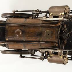 Steam Locomotive Model - 'Rocket', 0-2-2 Type, Robert Stephenson & Co., Newcastle, England, 1829