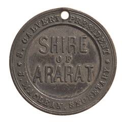 Medal - Diamond Jubilee of Queen Victoria, Ararat, Shire of Ararat, Australia, 1897