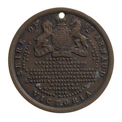 Medal - Jubilee of Queen Victoria, Shire of St Arnaud, Victoria, Australia, 1887