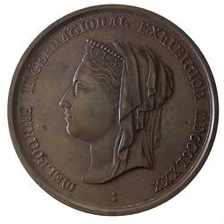 Medal - Melbourne International Exhibition, Bronze Prize, Australia, 1880