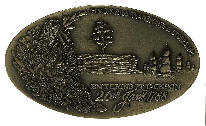 Medal - Australian Bicentenary, Numismatic Association of Victoria, 1988