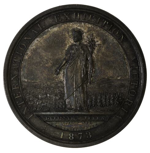 Medal - Victorian Exhibition Silver Prize, 1873 AD