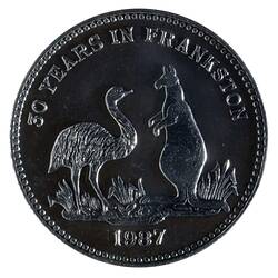 Medal - Armstrong Shoe Mart, Frankston, Victoria, Australia, 1987