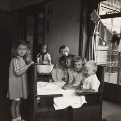 Photograph - Hendrika Perdon & Other Children, Boarding School, The Netherlands, 1942