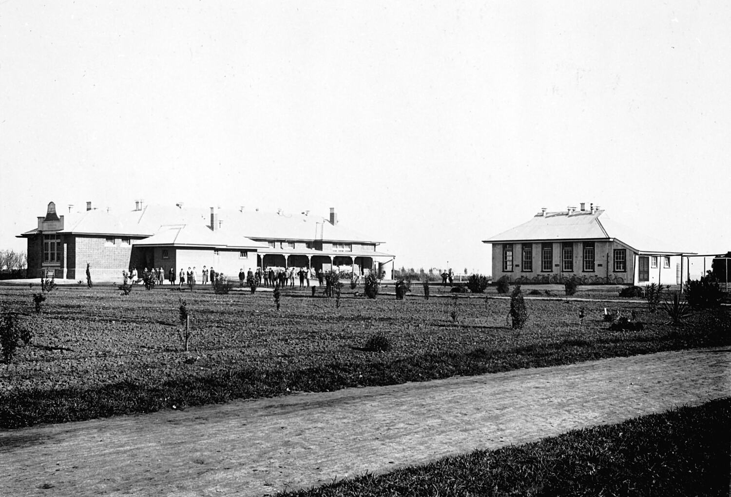 Negative - Mildura Agricultural High School, Mildura, Victoria, circa 1915