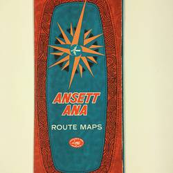 HT 54712, Booklet - Ansett ANA Route Maps, 1960s (MIGRATION), Document, Registered