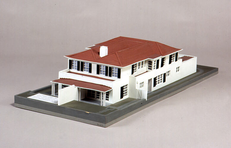 Architectural Model - Weigall Maisonettes