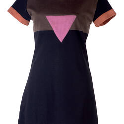 Dress - Prue Acton, Mini, Pink Triangle, 1969