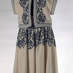 Skirt & Waistcoat - Prue Acton, Gallery Prints, Australian Wool Corporation, 1983