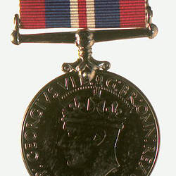 Australia, War Medal 1939 - 1945, Obverse