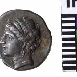 Coin - Didrachm, Tarentum, Italy, circa 400 BC