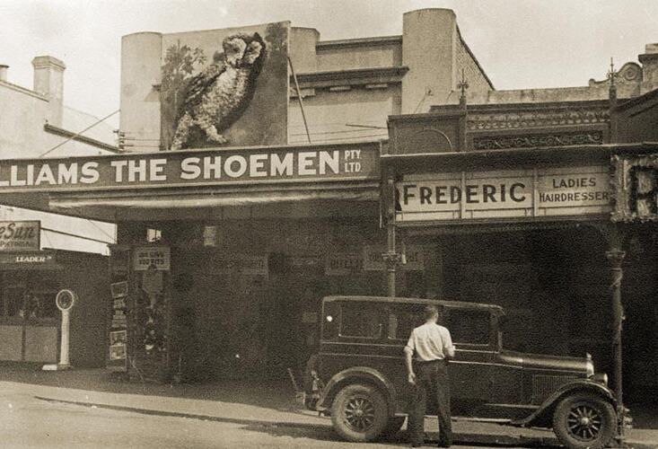 Photograph - Street Scene, Ballarat, 1939