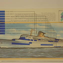 Brochure - Sitmar Cruises SS Fairsea and SS Fairwind (deck names)