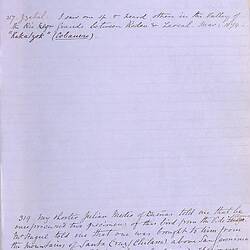 Annotations and bird sketch from Osbert Salvin [Collected articles from The Ibis on the ornithology of Central America]