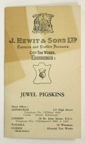 Leaflet - J Hewit & Sons Ltd.