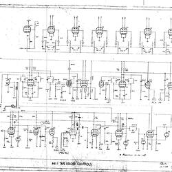 Schematic Diagram - CSIRAC Computer, 'Mk II Tape Reader Controls', SKE, 16 May 1955