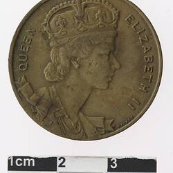 Medal - Coronation of Queen Elizabeth II Commemorative, City of Brighton, Victoria, Australia, 1953