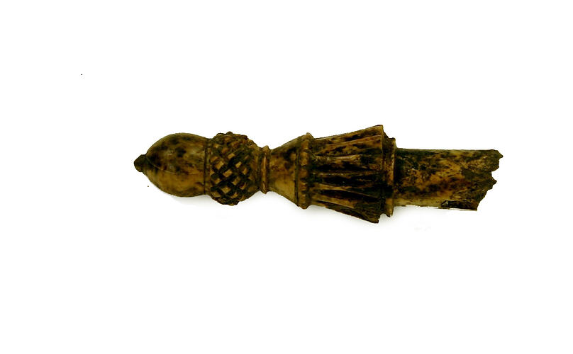 Tambour Hook - Bone, circa 1880 (Incomplete)