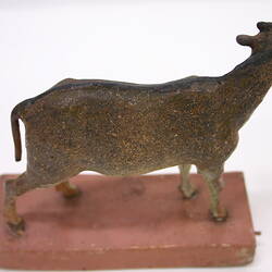 Indian Figure - Calf, Clay