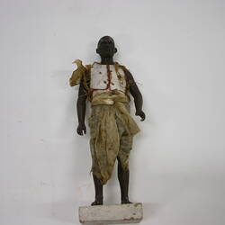 Indian Figure - Man, Krishnanagar, Clay, circa 1880